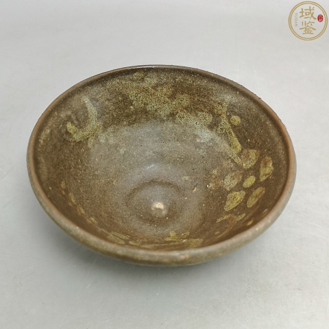 古玩陶瓷吉州窯月影梅茶盞拍賣，當前價格16000元