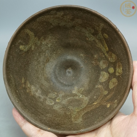 古玩陶瓷吉州窯月影梅茶盞拍賣，當前價格16000元