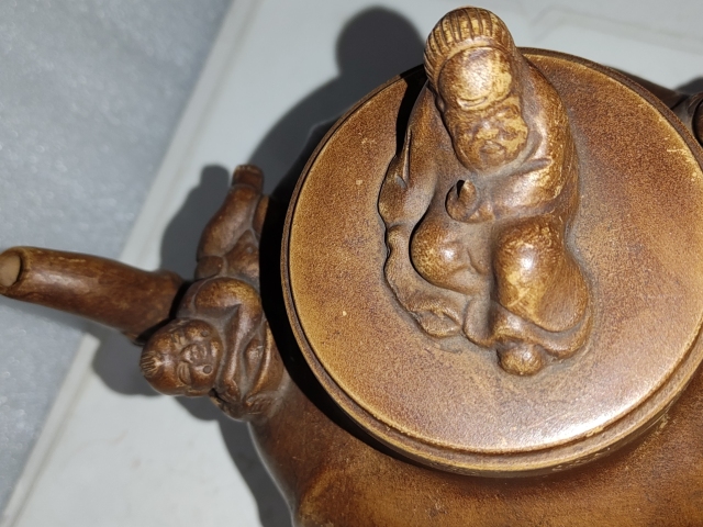 古玩雜項(xiàng)紫砂壺拍賣，當(dāng)前價(jià)格388元