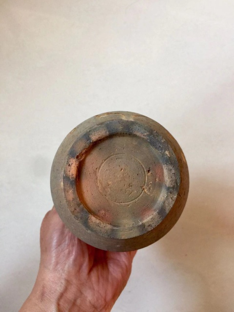古玩陶瓷宣州窯黃釉雙系罐拍賣,當前價格888元