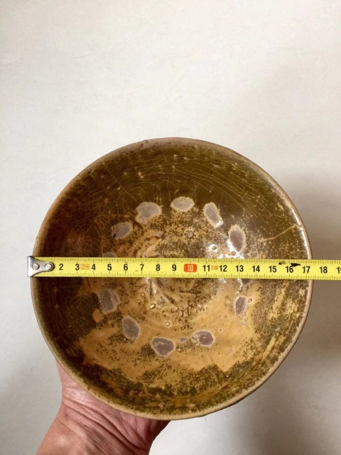 古玩陶瓷宣州青釉平足缽拍賣,當前價格888元