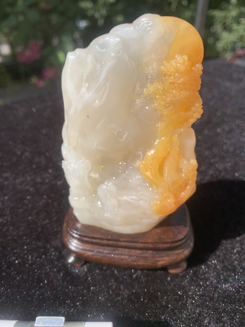 古玩雜項壽山荔枝洞石(擺件)(珍品惠顧)拍賣,當前價格8999元