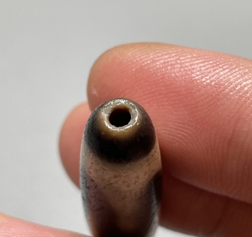 古玩玉器虎ya天珠拍賣,當前價格300元
