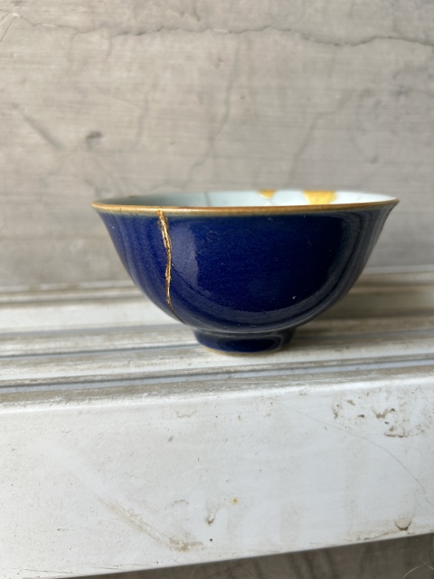 古玩陶瓷霽藍(lán)釉杯拍賣(mài),當(dāng)前價(jià)格255元