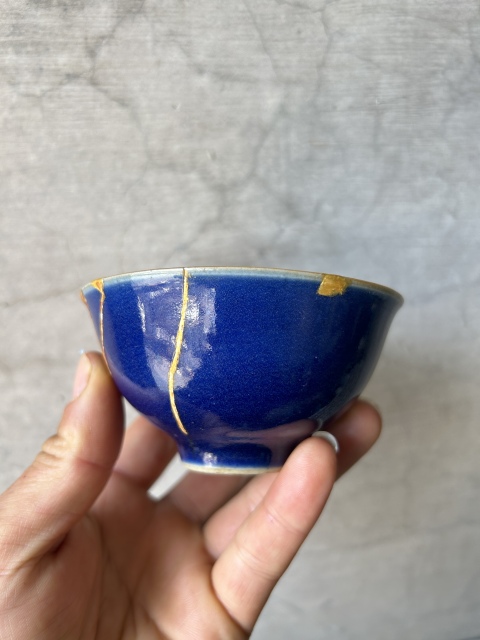 古玩陶瓷霽藍(lán)釉杯拍賣(mài),當(dāng)前價(jià)格255元