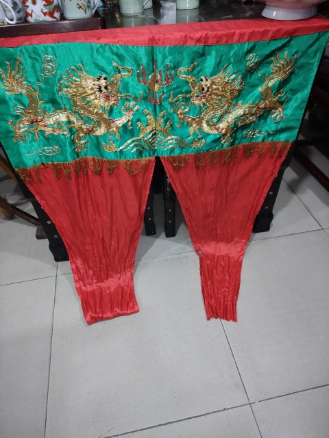 古玩雜項繡簾拍賣，當前價格1688元