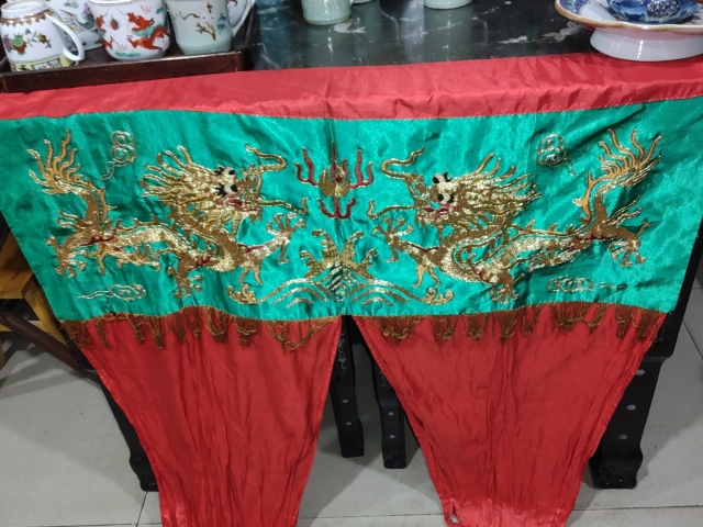 古玩雜項繡簾拍賣，當前價格1688元