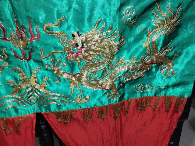 古玩雜項繡簾拍賣，當前價格1688元