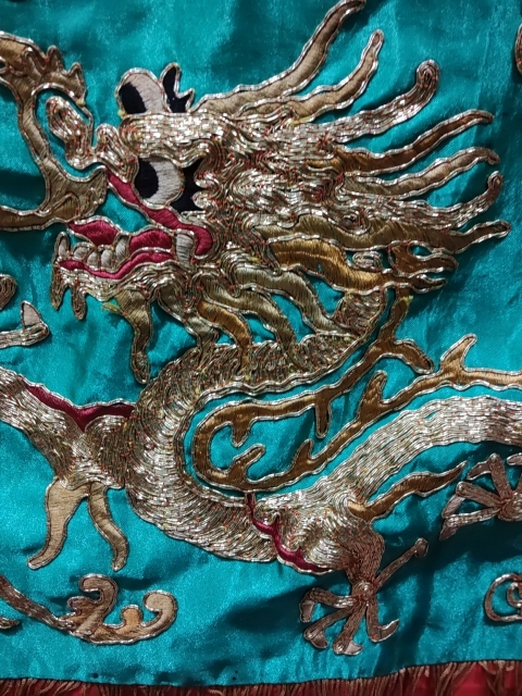 古玩雜項繡簾拍賣，當前價格1688元