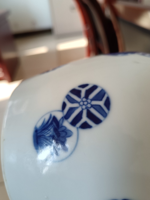 古玩陶瓷皮球花青花水呈拍賣，當前價格4000元