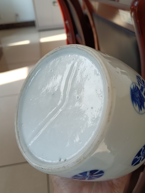 古玩陶瓷皮球花青花水呈拍賣，當前價格4000元