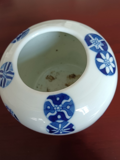 古玩陶瓷皮球花青花水呈拍賣，當前價格4000元