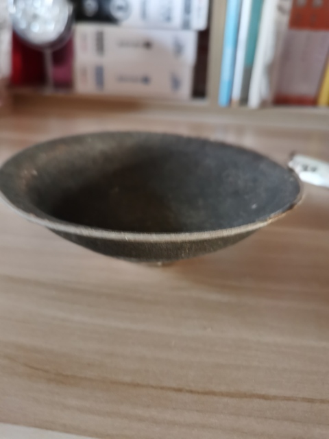 古玩陶瓷吉州窯黑釉斗笠盞拍賣,當前價格2000元
