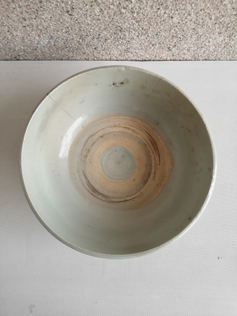 古玩陶瓷花卉紋青花碗拍賣，當前價格580元