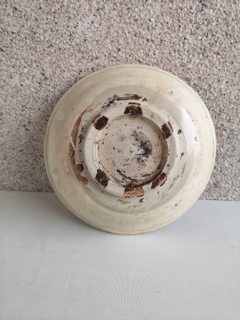 古玩陶瓷清早期青花盤拍賣,當前價格580元