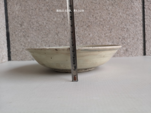 古玩陶瓷清早期青花盤拍賣,當前價格580元