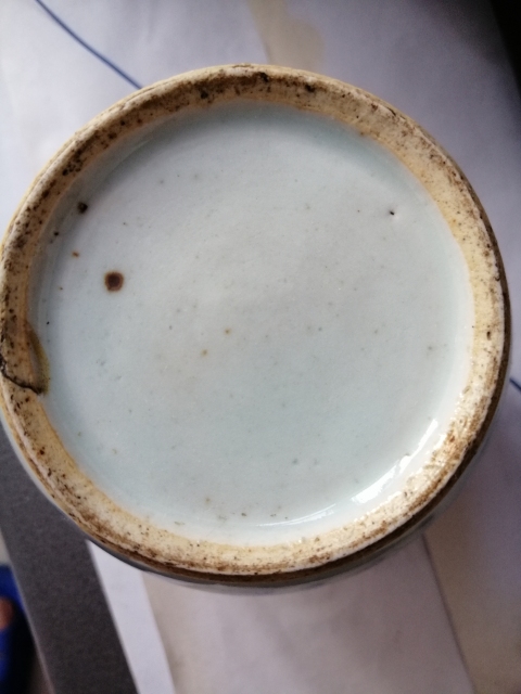 古玩陶瓷青花纏枝喜字紋蘋果尊拍賣,當前價格1886元