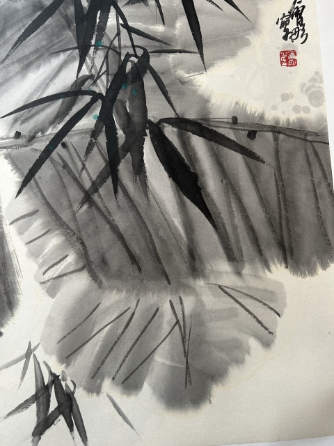 古玩字畫謝會彤《花鳥》拍賣，當前價格450元