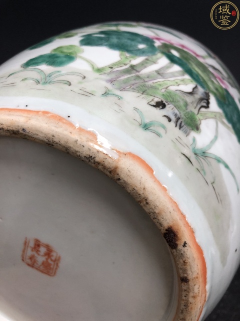 古玩陶瓷永慶長春官窯款粉彩花卉冬瓜罐拍賣,當前價格5500元