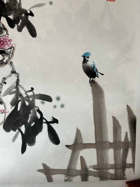 古玩字畫謝會彤《碩果圖花鳥》拍賣,當前價格450元