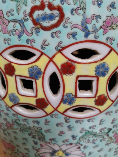 古玩陶瓷精品六件套【紅樓春韻】粉彩人物故事茶桌拍賣,當前價格49988元