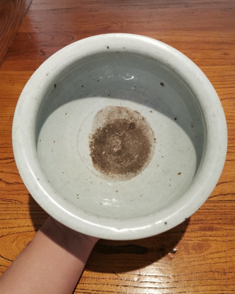 古玩陶瓷清中早期青花趕珠龍紋香爐拍賣，當前價格1500元