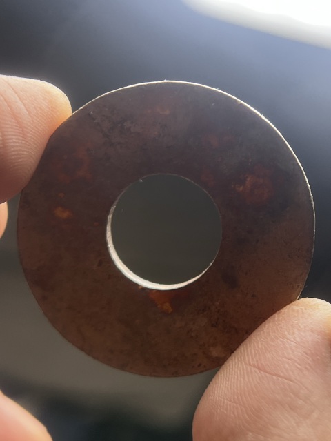 古玩玉器漢代紅沁素璧拍賣，當前價格36800元