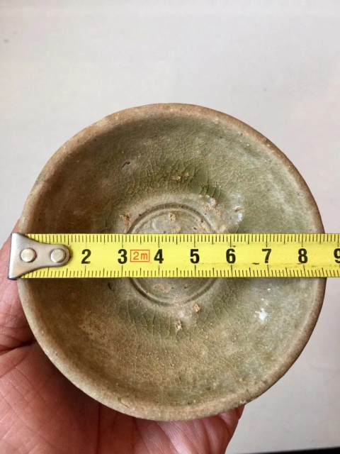 古玩陶瓷兩晉時(shí)期越窯青瓷茶盞拍賣,當(dāng)前價(jià)格1980元