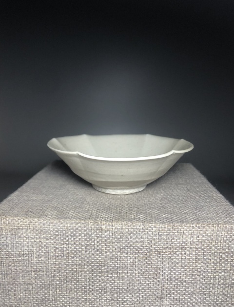 古玩陶瓷精品青白釉葵口茶盞（有很高的收藏價值）拍賣，當前價格1888元