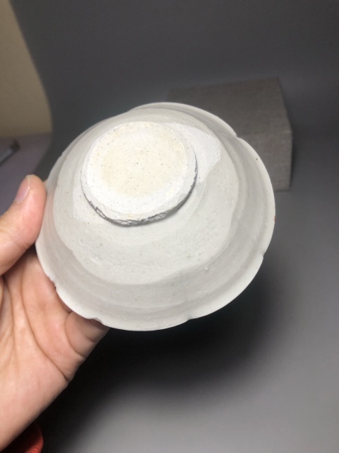 古玩陶瓷精品青白釉葵口茶盞（有很高的收藏價值）拍賣，當前價格1888元