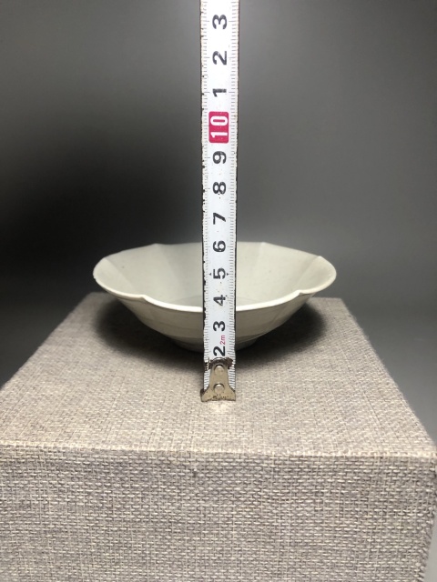 古玩陶瓷精品青白釉葵口茶盞（有很高的收藏價值）拍賣，當前價格1888元