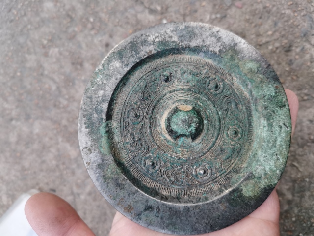 古玩銅器秦漢?銅鏡拍賣,當前價格10000元