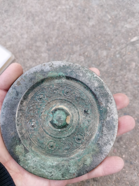 古玩銅器秦漢?銅鏡拍賣,當前價格10000元