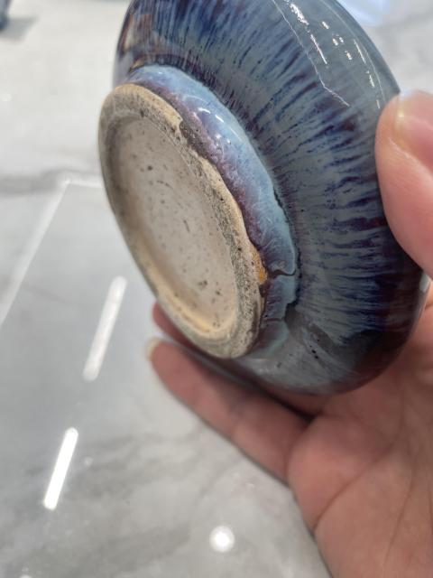 古玩陶瓷窯變釉洗拍賣,當(dāng)前價格12800元