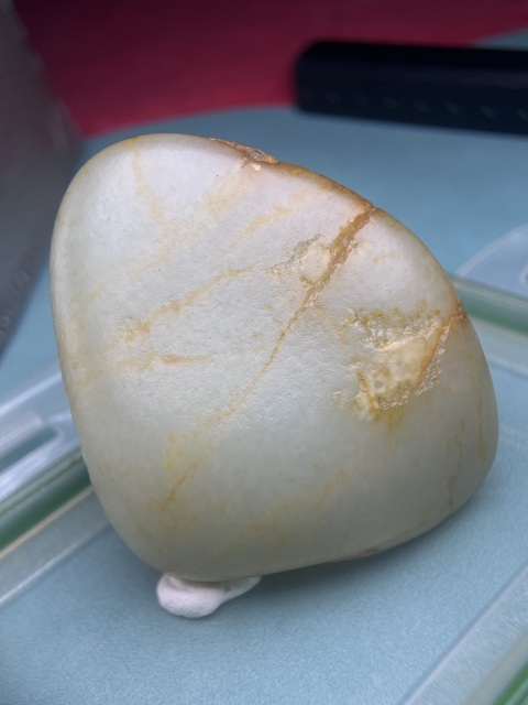 古玩玉器和田籽料原石拍賣，當前價格16800元
