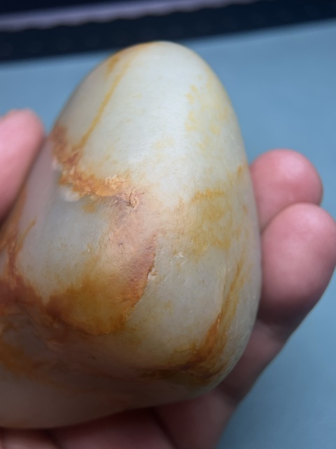 古玩玉器和田籽料原石拍賣，當前價格16800元