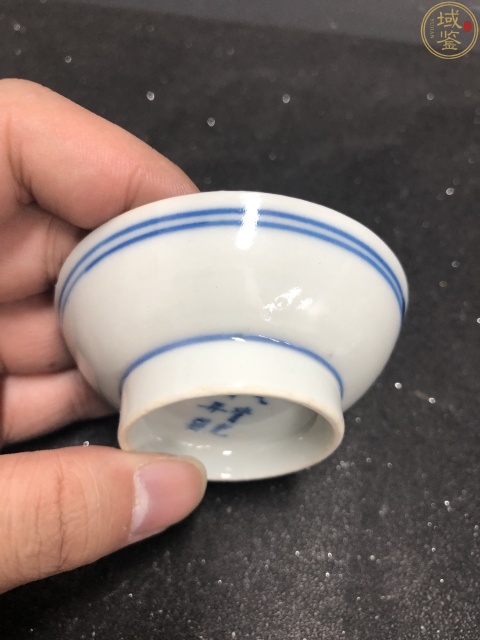 古玩陶瓷一對光緒本朝官窯制式青花纏枝花卉筆添拍賣，當前價格5000元