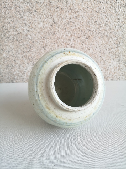 古玩陶瓷青花花卉紋蓋罐拍賣,當前價格580元