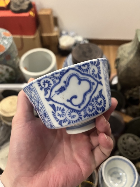 古玩陶瓷民國蓋碗拍賣，當前價格299元