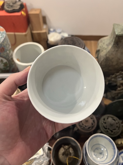 古玩陶瓷民國蓋碗拍賣，當前價格299元