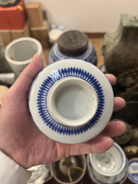 古玩陶瓷民國蓋碗拍賣，當前價格299元