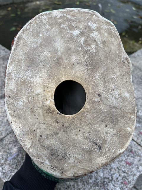 古玩陶瓷民國(guó)粉彩彌勒佛塑像拍賣(mài)，當(dāng)前價(jià)格4500元