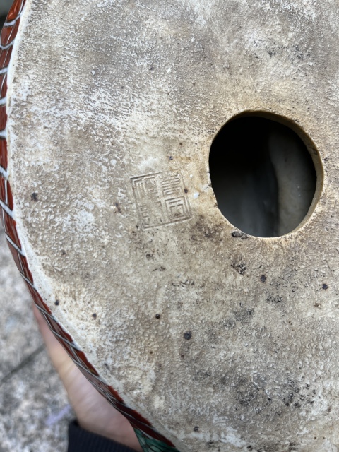 古玩陶瓷民國(guó)粉彩彌勒佛塑像拍賣(mài)，當(dāng)前價(jià)格4500元