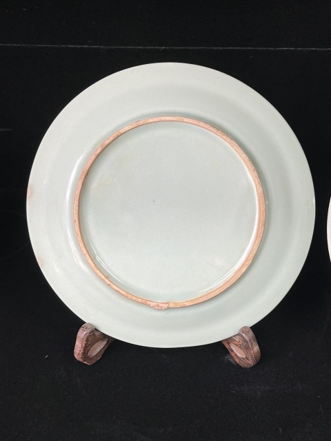 古玩陶瓷民國  冬青釉印金玉滿堂紋盤拍賣，當前價格180元