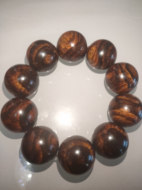 古玩雜項黃花梨手串拍賣，當前價格1700元