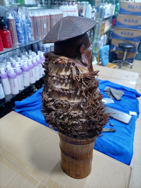 古玩雜項晚清民國精品竹根雕漁翁拍賣,當前價格2980元