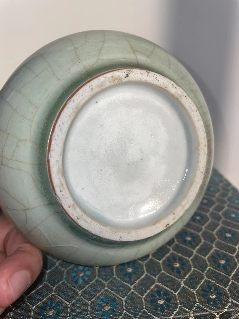古玩陶瓷郎綠釉香爐拍賣(mài)，當(dāng)前價(jià)格22300元