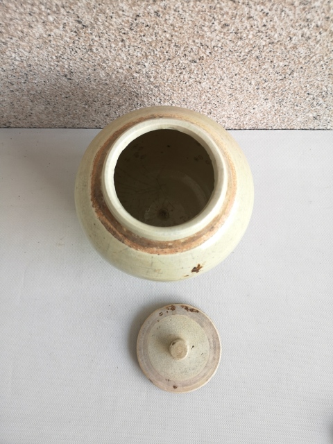 古玩陶瓷哥釉蓋罐拍賣，當(dāng)前價格850元