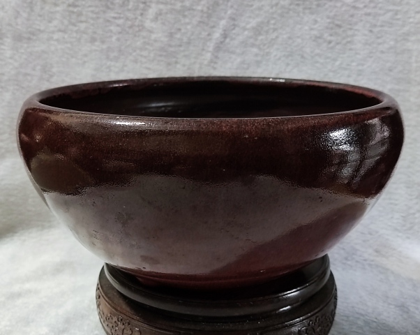 古玩陶瓷紅釉香爐拍賣，當前價格3500元