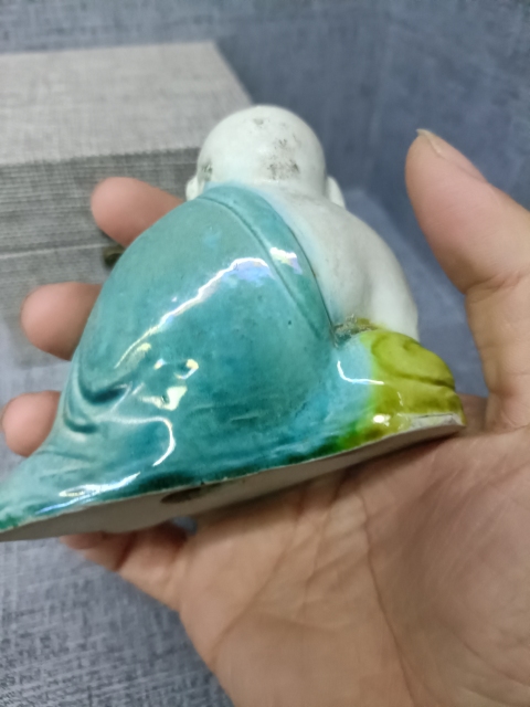 古玩陶瓷彌勒佛拍賣，當(dāng)前價(jià)格3888元